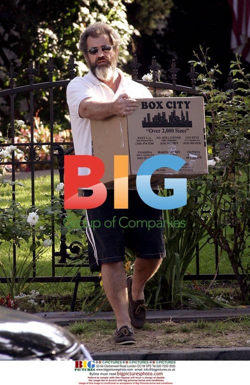 Mel Gibson Helps Daughter Move