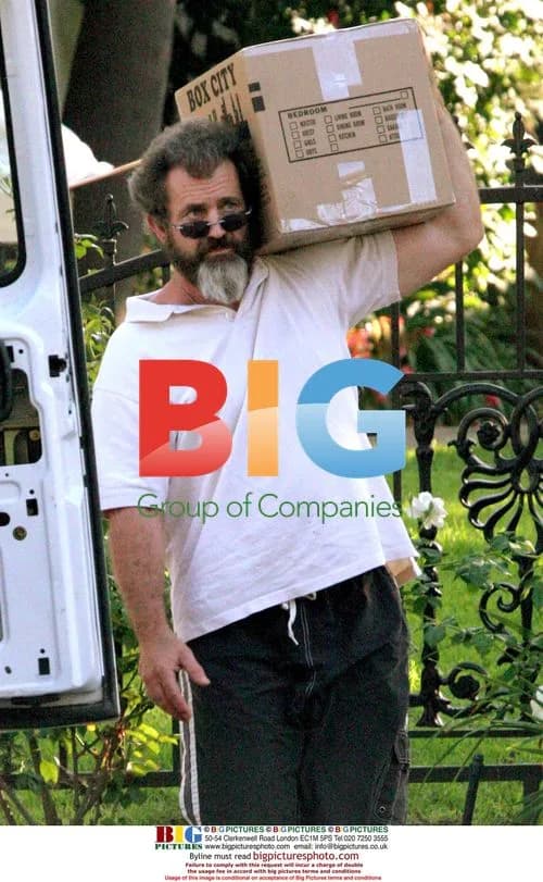 Mel Gibson Helps Daughter Move