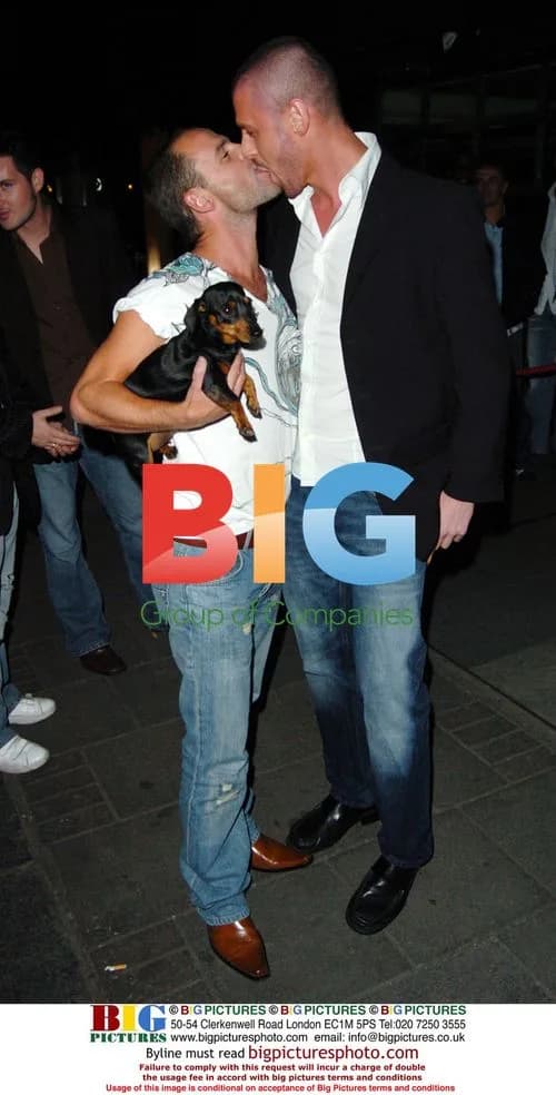 Julian Bennett enjoys night out at Embassy club
