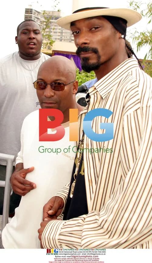 Snoop Dogg and John Singleton at MTV VMA party