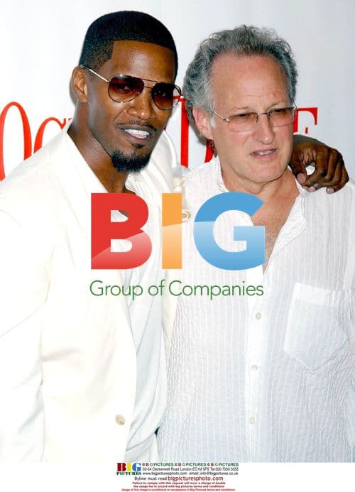 Jamie Foxx and Micheal Mann at Ocean Drive Party