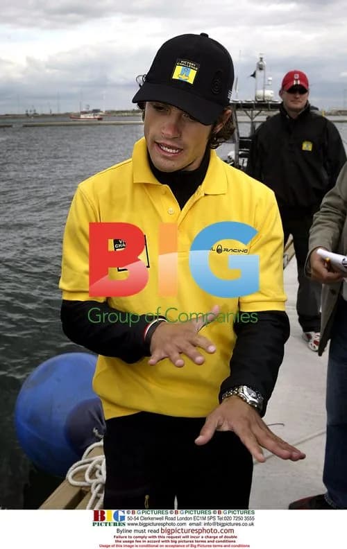 Prince Carl Philip on Victory Challenge Boat