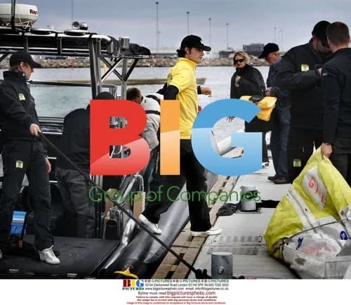 Prince Carl Philip on Swedish America's Cup Boat