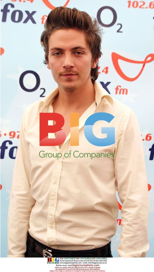 TYLER JAMES performs at Fox FM Party In The Park