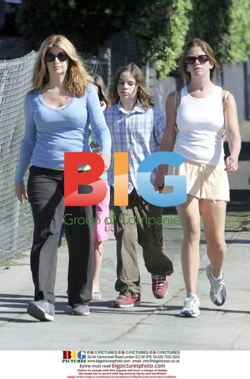 Kirstie Alley Walks with Kids