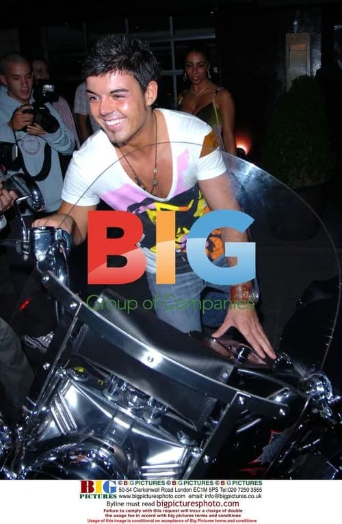 Big Brother 6 winner Anthony Hutton at Jade Goody's salon launch