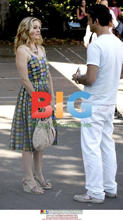 Alicia Silverstone on 'Stormbreaker' set