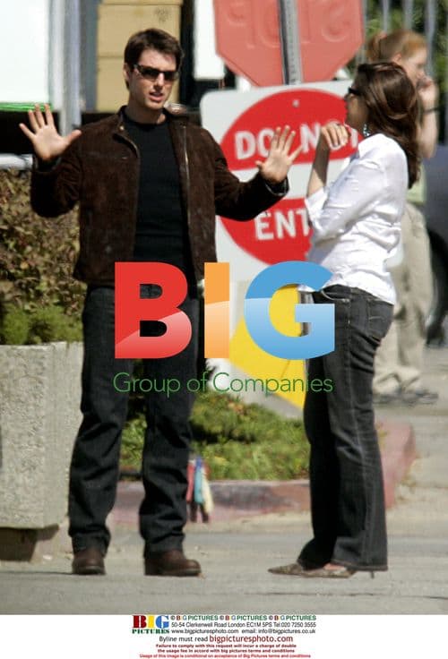 Tom Cruise Animated Conversation with Paula Wagner