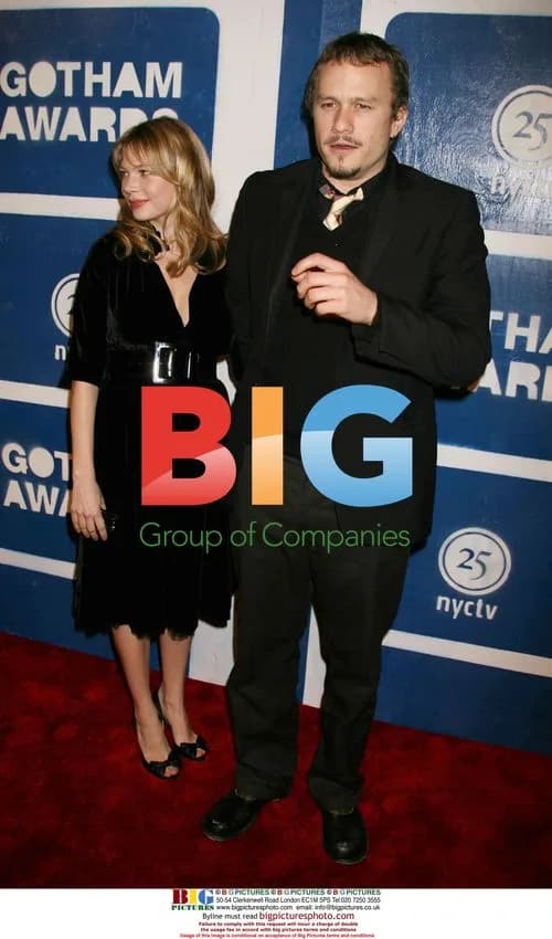 Heath Ledger and Michelle Williams at Gotham Awards