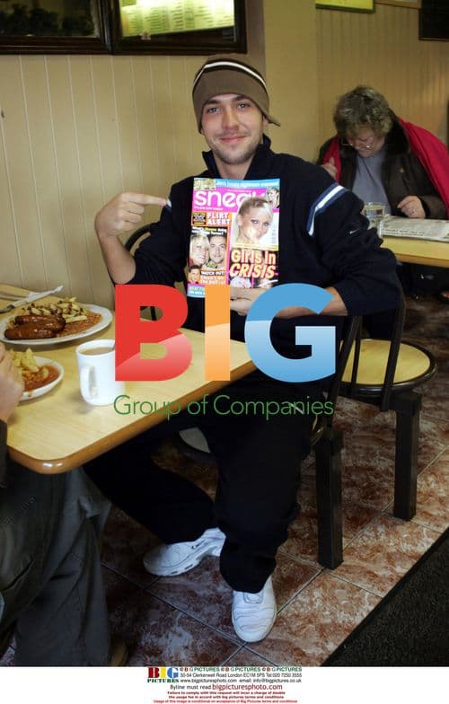 Shayne from X Factor out in London