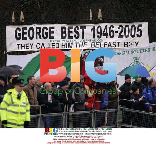George Best Funeral in Belfast