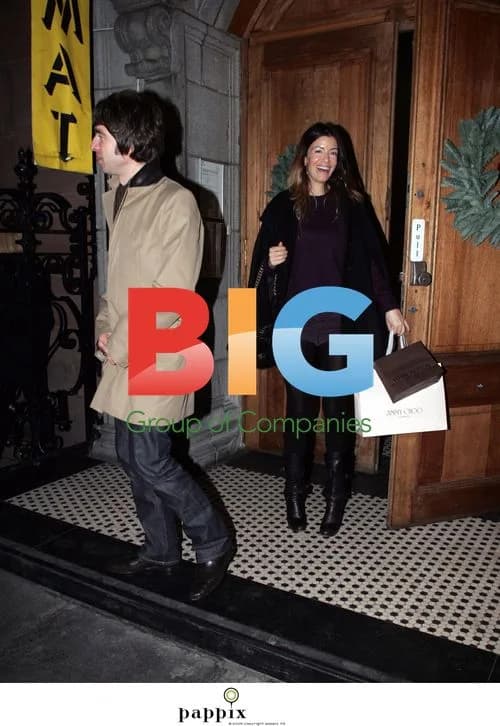 Noel Gallagher and Sara MacDonald Shopping
