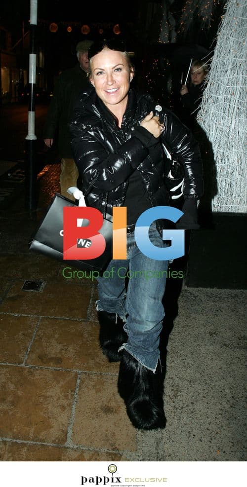 Meg Matthews and Simon Jordan Spotted Shopping