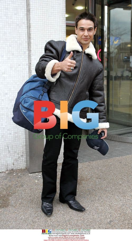 Chico from X Factor at GMTV Studios