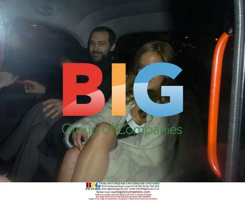Jade Jagger Leaving Liz Hurley's Birthday Party