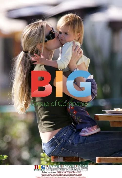 Denise Richards and children in Malibu