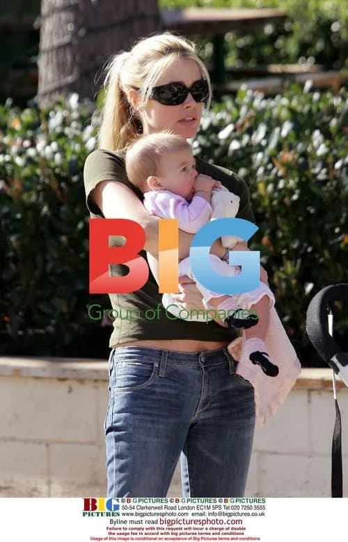 Denise Richards and kids in Malibu
