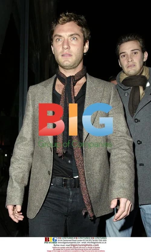 Jude Law at Fashion Art Exhibition