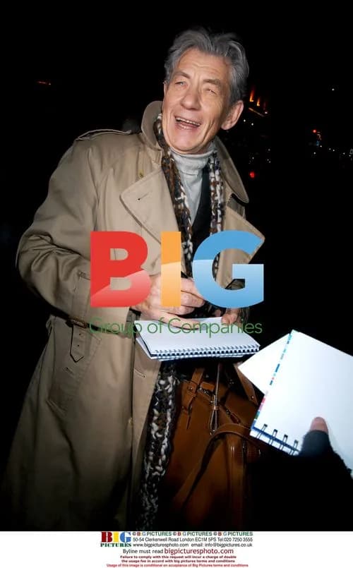 Ian McKellan at 'King Kong' UK Premiere