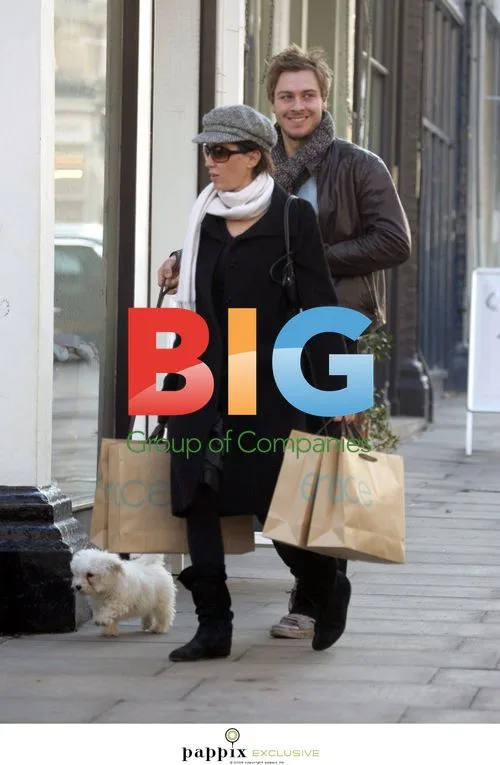 Sadie Frost Christmas shopping