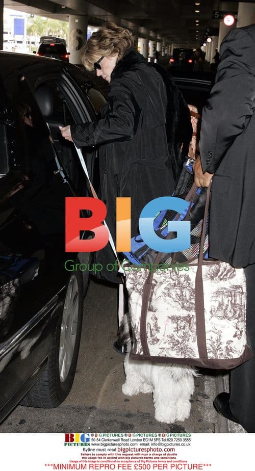 Jane Fonda Wheeled Into LAX