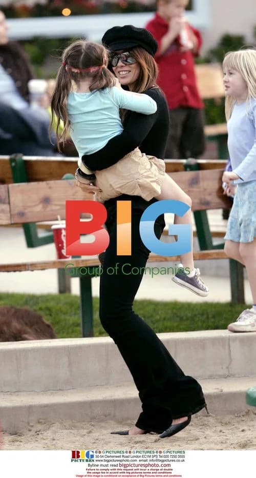 Kate Beckinsale and family at Malibu playground