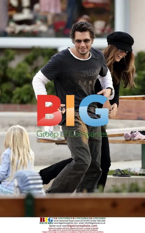 Kate Beckinsale with family at Malibu playground