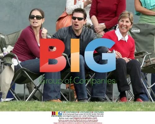 Tom Cruise at Daughter's Soccer Game