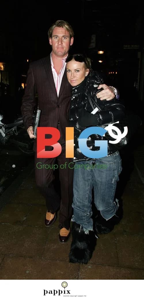 Meg Matthews and Simon Jordan's first public outing