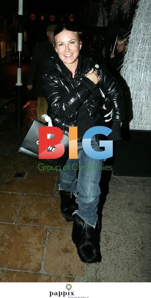 Meg Matthews and Simon Jordan shopping in London
