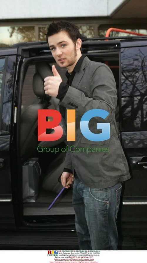 Tired-Looking McFly Arriving at Paul O'Grady Show