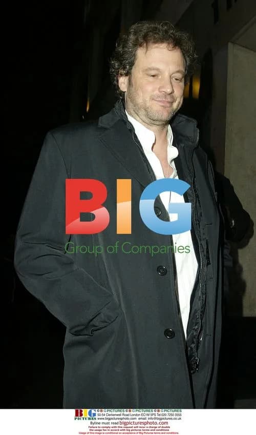 Colin Firth at Ivy restaurant