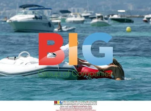 Abi Titmuss Has Fun in the Sun in Spain