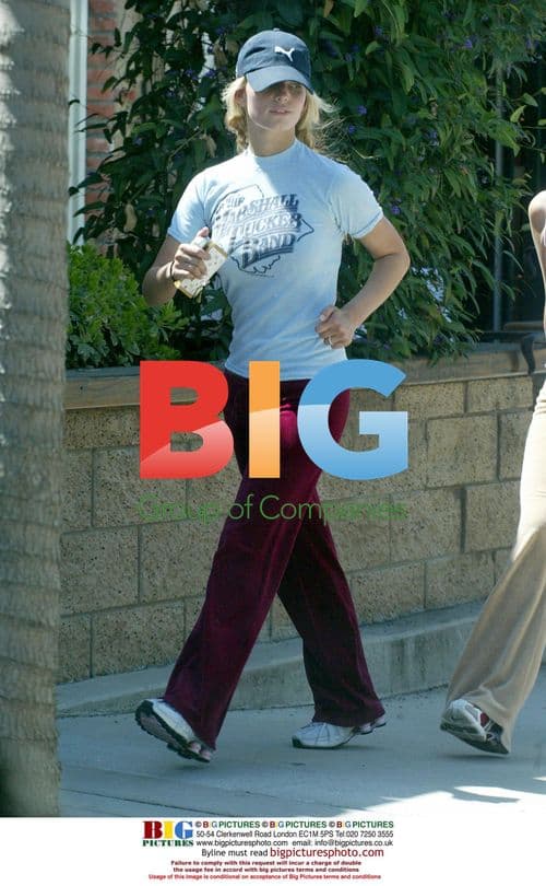 Jessica Simpson and Nick Lachey shopping in Calabasas