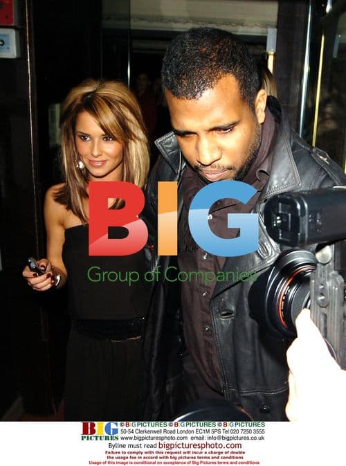 Cheryl Tweedy of Girls Aloud Leaving Christmas Party