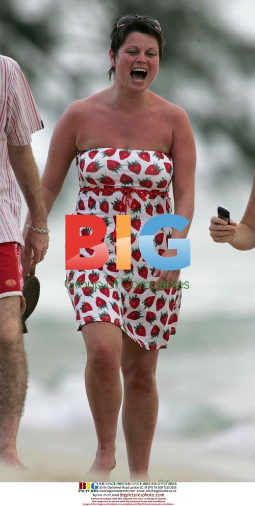 Vicky Entwistle on Holiday in the Caribbean