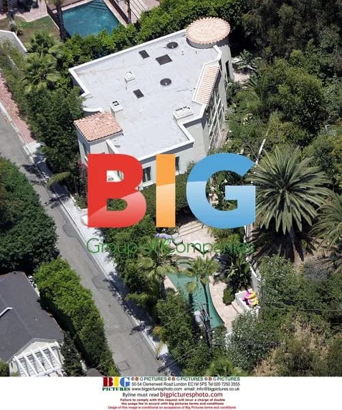 Aerial Shots of Halle Berry's West Hollywood Home