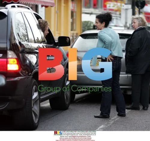Chris Martin Crashes BMW X5 in London