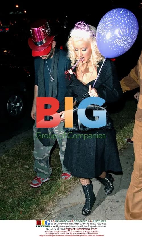 Christina Aguilera Celebrates Birthday