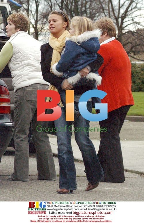 Kerry Katona Picks Up Daughters From Ex-Husband's House