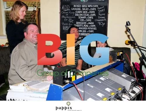 Charlotte Church Entertains Chris Moyles at Pub