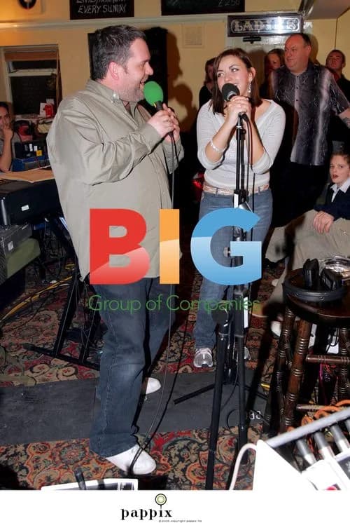 Charlotte Church entertains DJ Chris Moyles at family pub