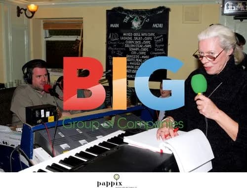 Charlotte Church Entertains DJ Chris Moyles at Mum's Pub