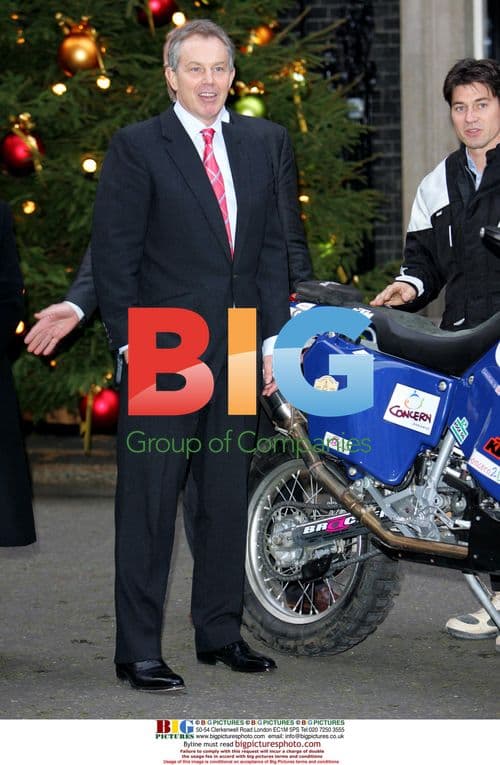 Blair and Heatly at Dakar Rally press conference