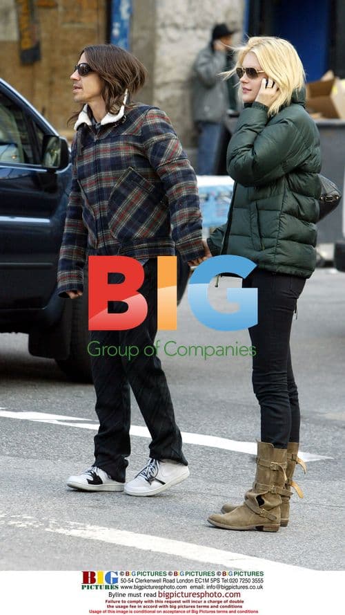 Anthony Kedis of Red Hot Chilly Peppers out in Soho, NYC