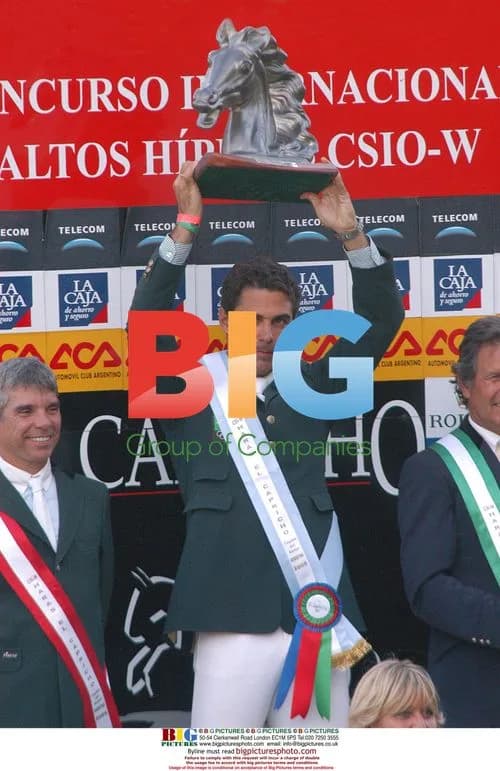 Alvaro de Miranda & Athina Onassis at Buenos Aires Jump Challenge