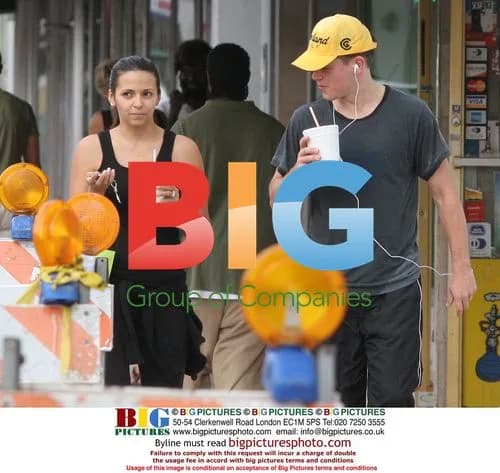 Matt Damon and wife cool down after run in Miami