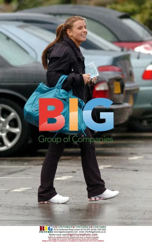 Coleen McLoughlin Leaving Gym with Balenciaga Bag
