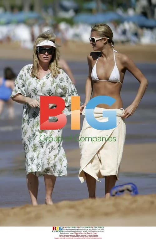 Hilton Sisters Flaunt Bikinis in Maui