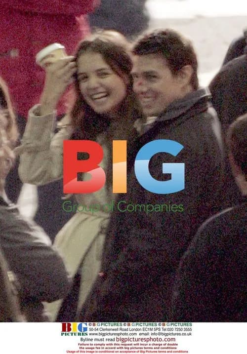 Tom Cruise and Katie Holmes on MI3 Set